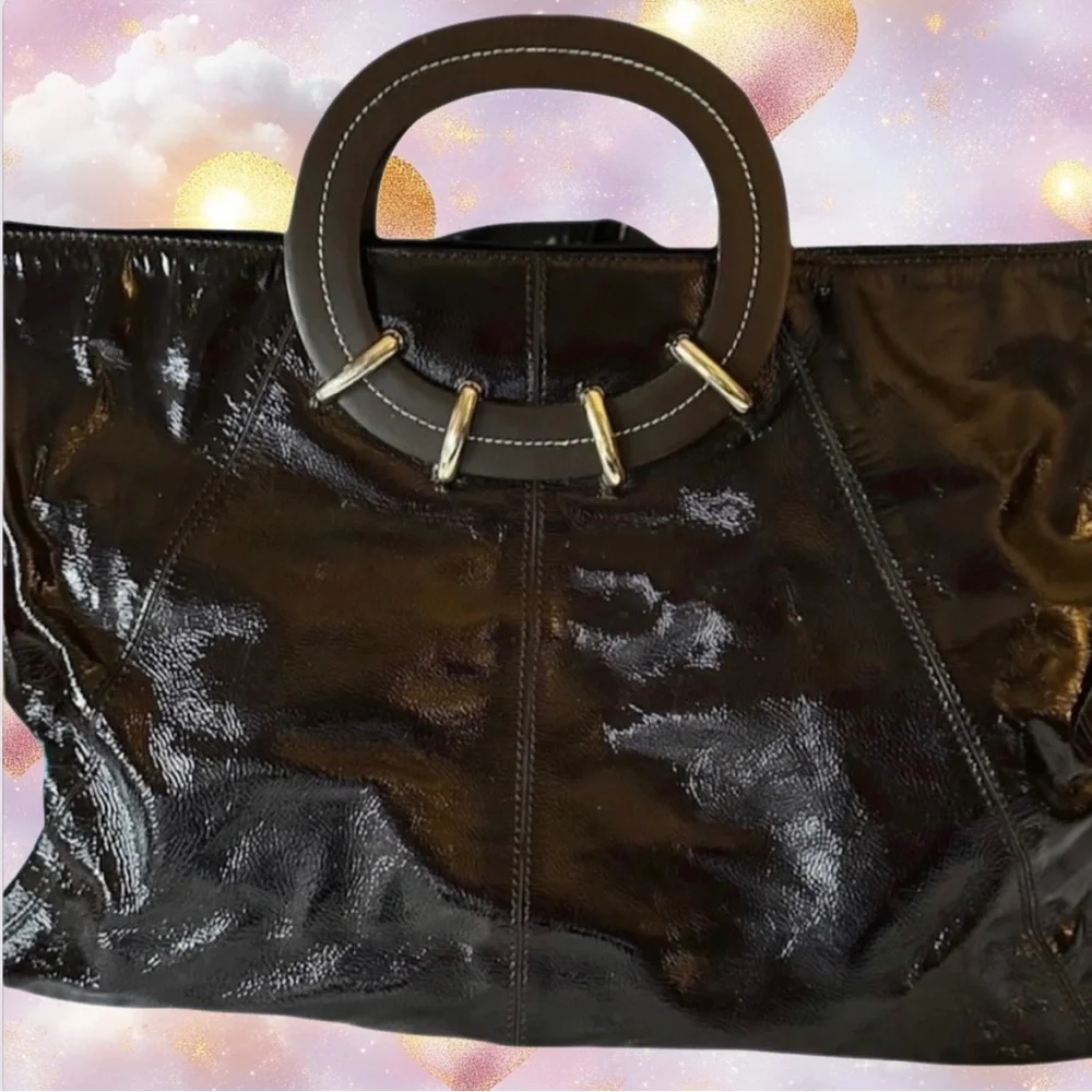 Kate Spade Vintage Black Patent Leather Fulham Tote - Picture 10 of 10